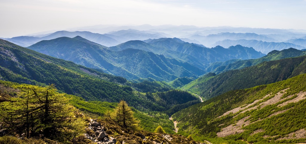 Qinling Mountains, China