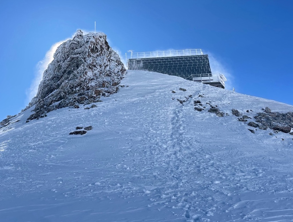 The Tabuchet Glacier, Refuge d’Aigle, and Glacier de l’Homme