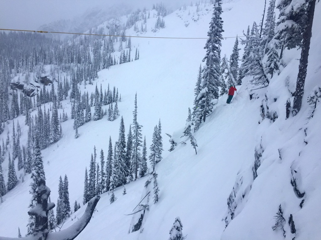 Playful steeps from the Stoke. Photo: Sergei Poljak. Revelstoke