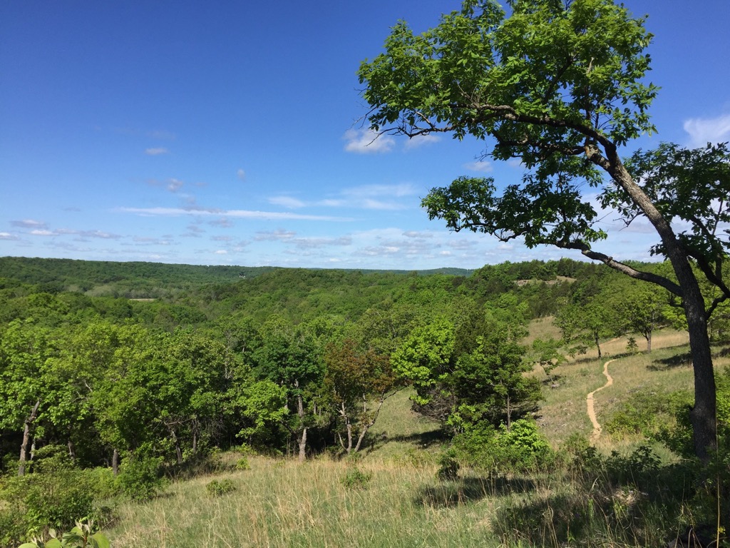 Ozark Trail, Saint Francois Mountains, Missouri