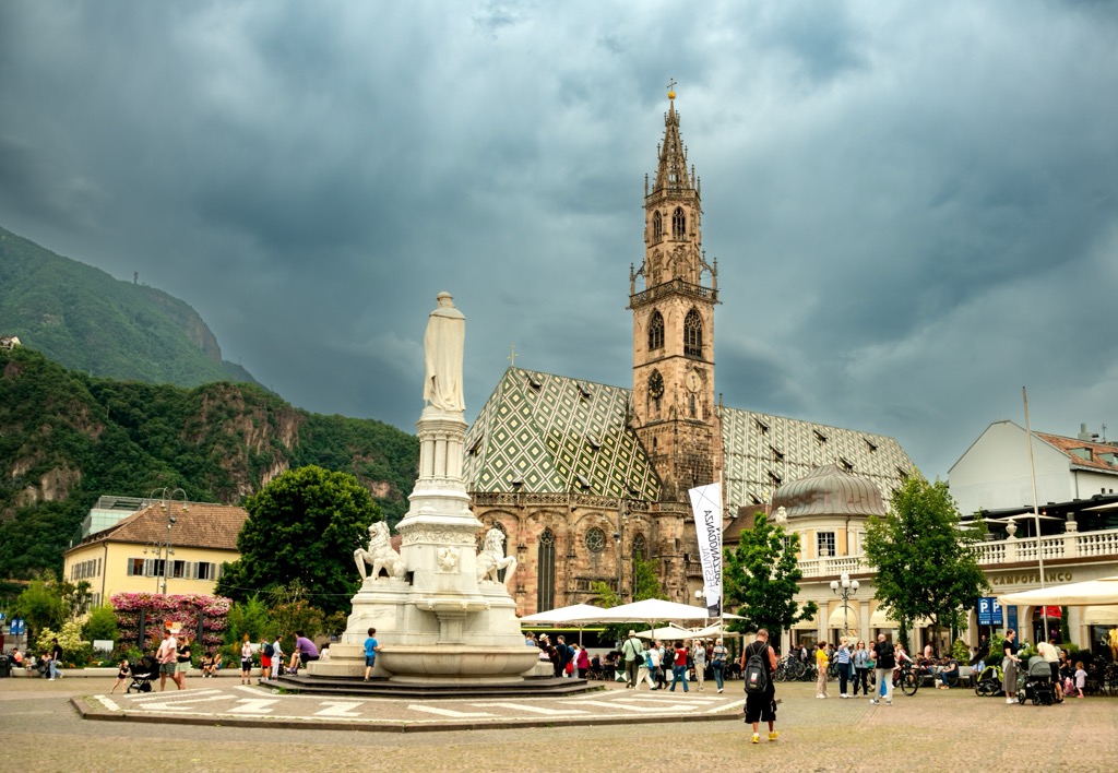 Bolzano, Italy. Saldurkamm