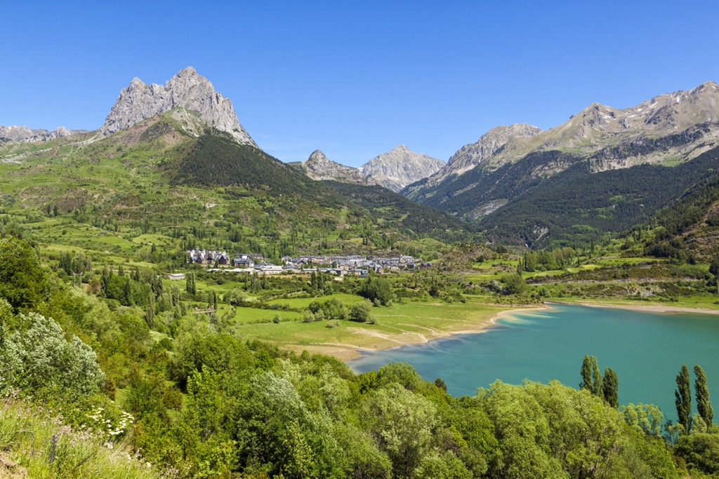 Sallent de Gallego, Alto Gallego, Huesca, Aragon, Pyrenees