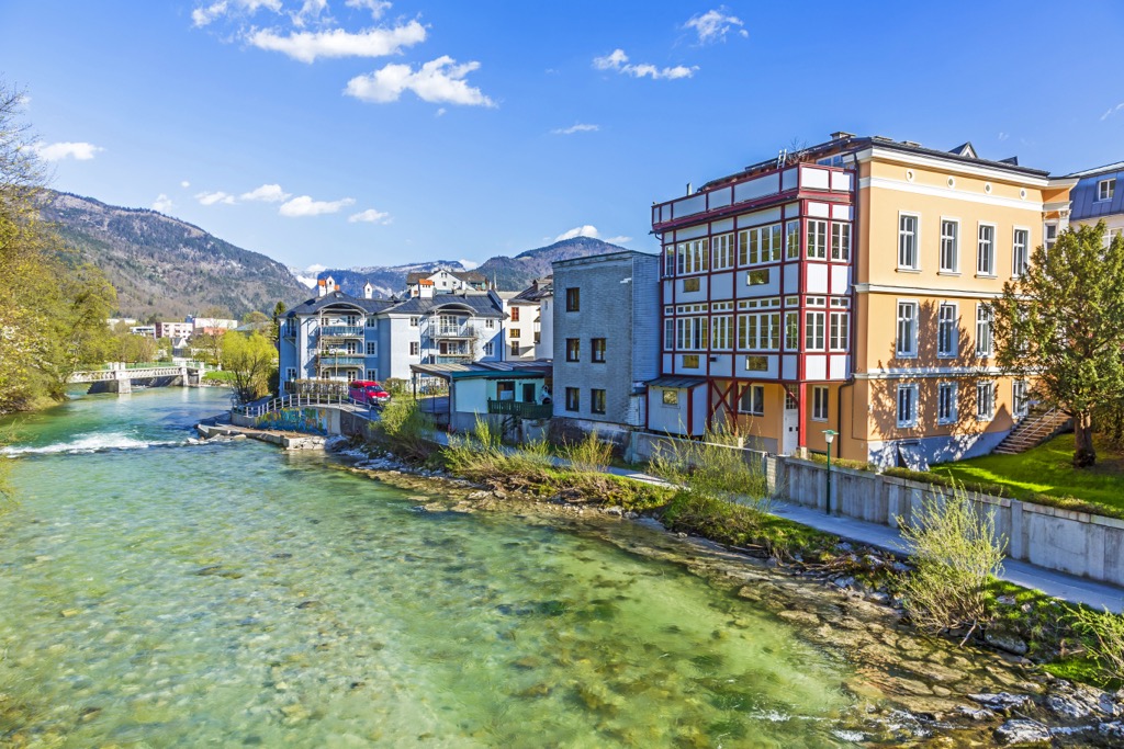 Bad Ischl, Austria. Salzkammergut Upper Austria