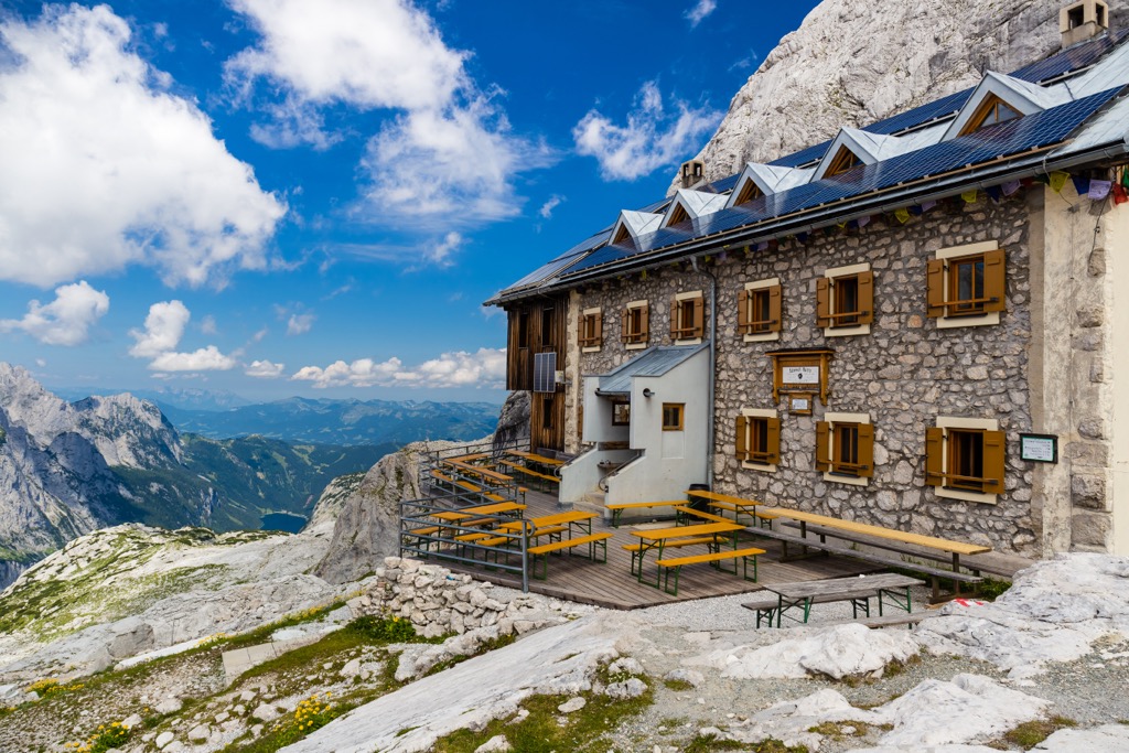 The Adamek Hut. Salzkammergut Upper Austria