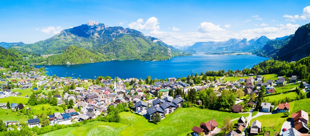 St. Wolfgang, Austria. Salzkammergut Upper Austria