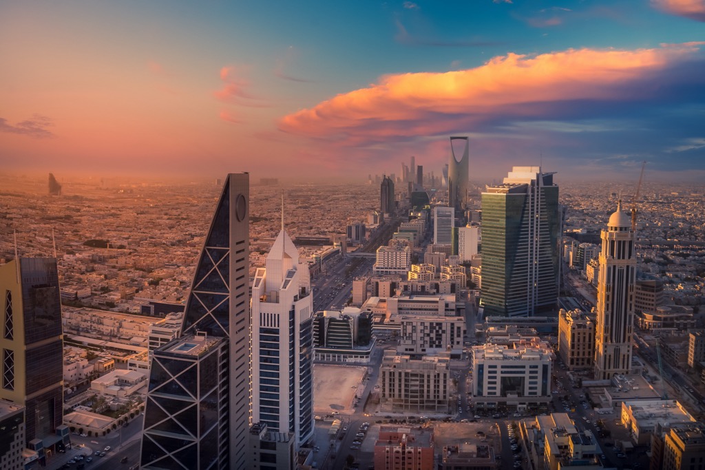 Saudi Arabia, Riyadh’s skyline