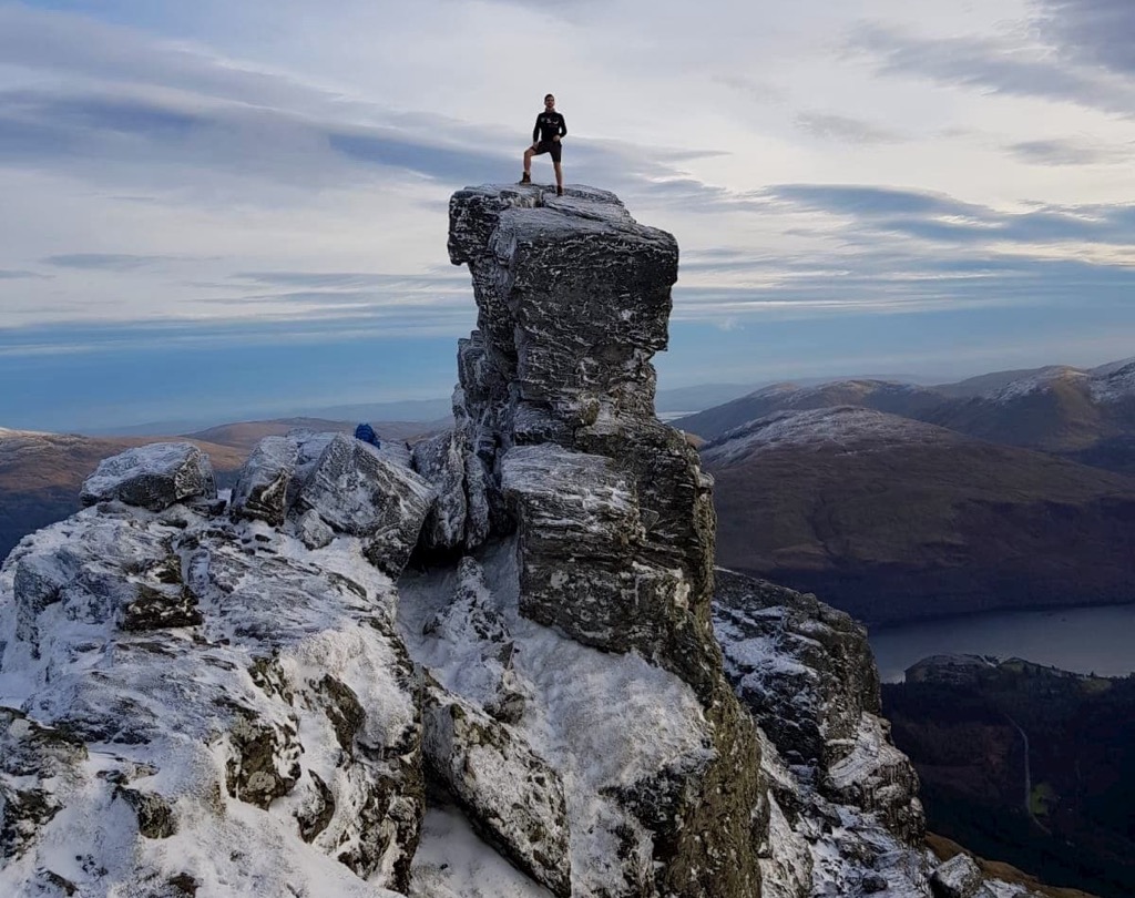 Adam Lee-Smith hike,  Scotland