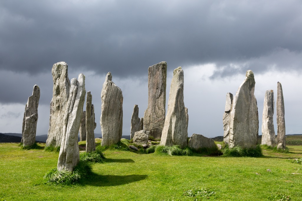 Megalithic stone circle,  Scotland