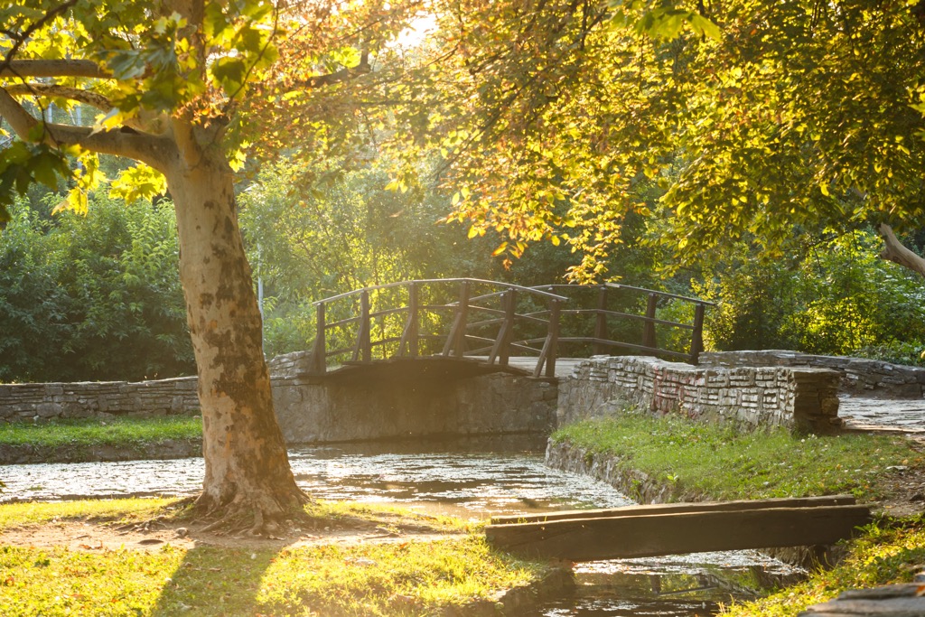 Belgrade park, Serbia