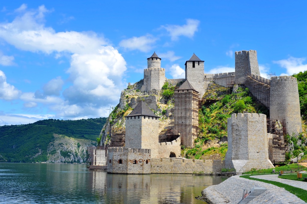 Old medieval fortification Golubac, Serbia