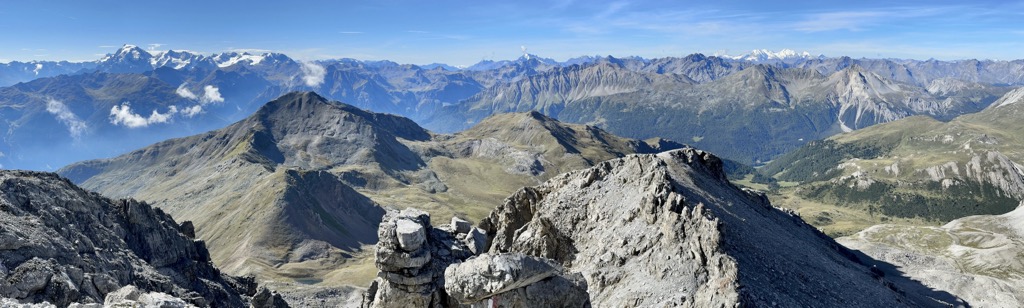 Piz Starlex. Sesvenna Alps