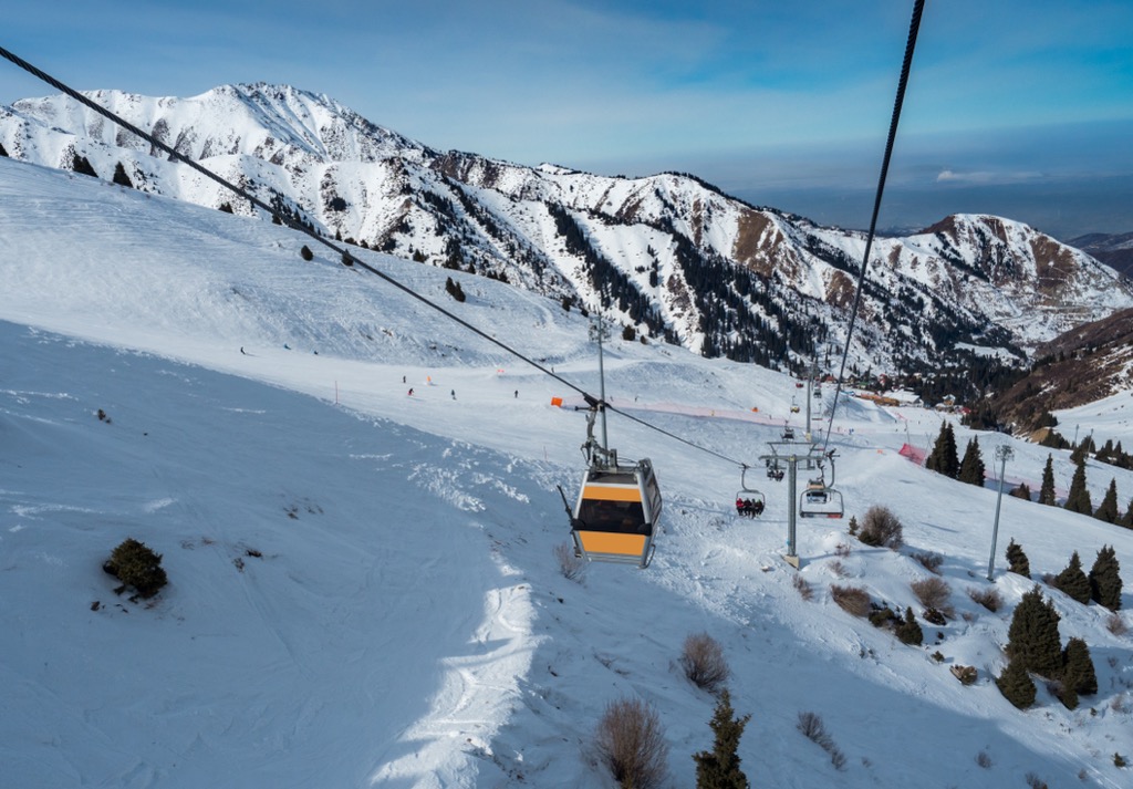 Shymbulak Ski Resort, Kazakhstan