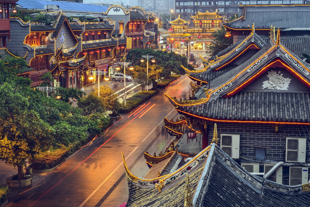 Qintai Road, Chengdu, Sichuan
