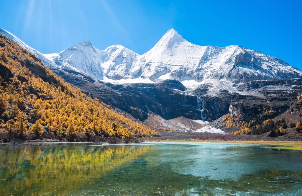 Snow Mountain in daocheng yading, Sichuan