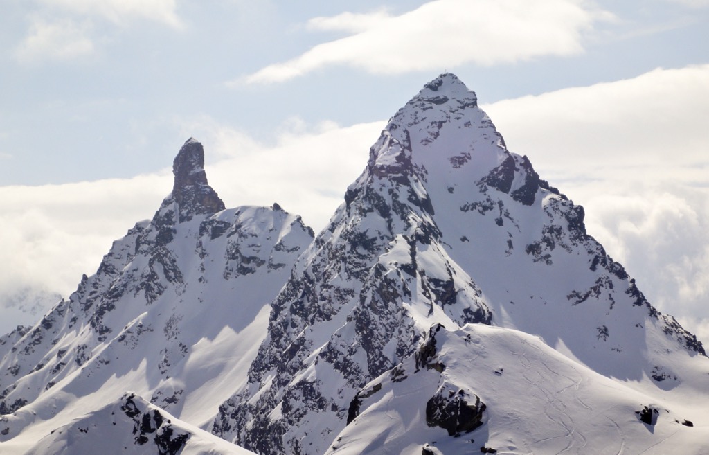 Groß Seehorn. Silvretta Alps