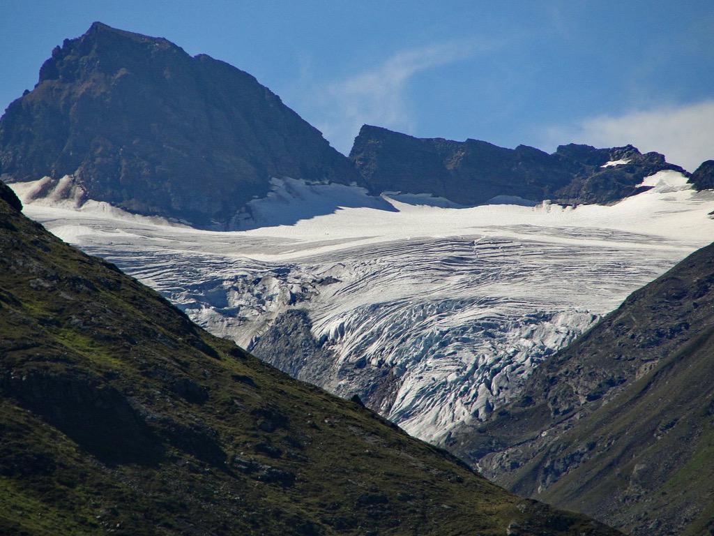 Silvrettagletscher. Silvretta Alps