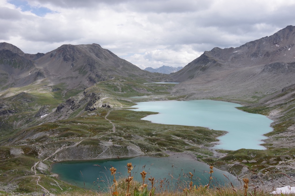 Lake Jöri near Davos. Silvretta Alps