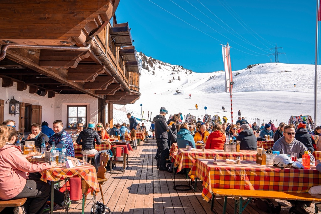Your standard, slightly kitschy Austrian restaurant at Ski Arlberg. Ski Arlberg
