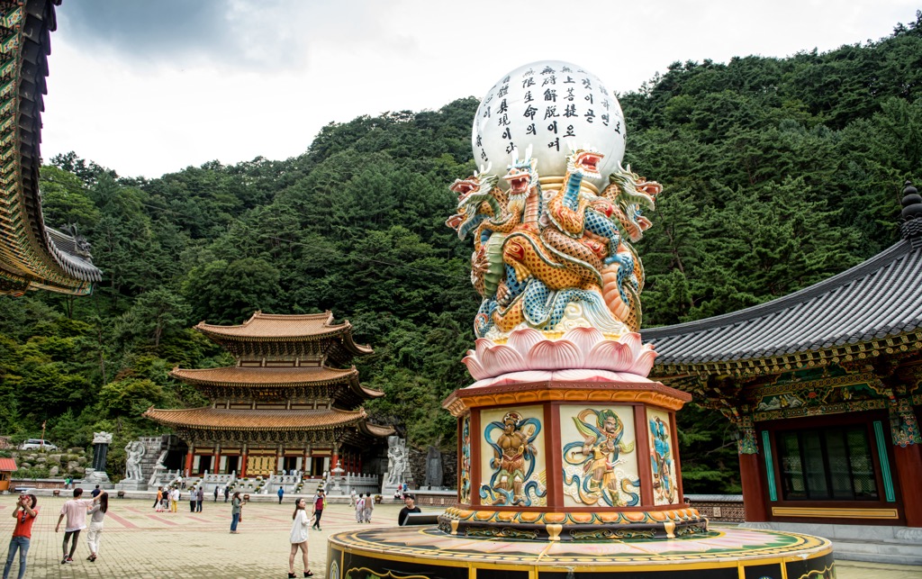 Guinsa temple, Sobaek Mountains, South Korea