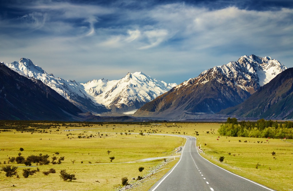 Mount Cook, Southern Alps, New Zealand