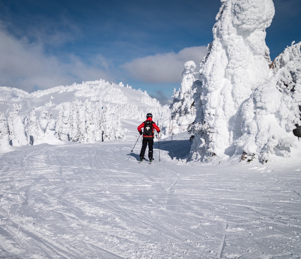 Mt. Tod’s summit. Sun Peaks Ski Resort 
