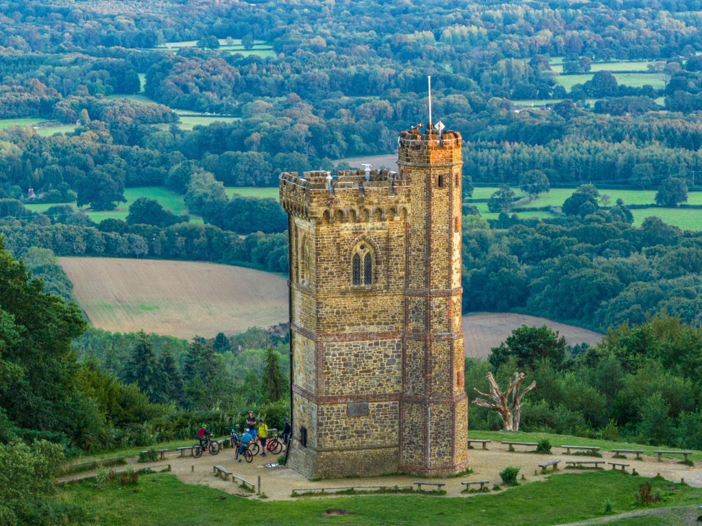 Leith Hill Tower is one of the Surrey Hills’ top attractions. Surrey