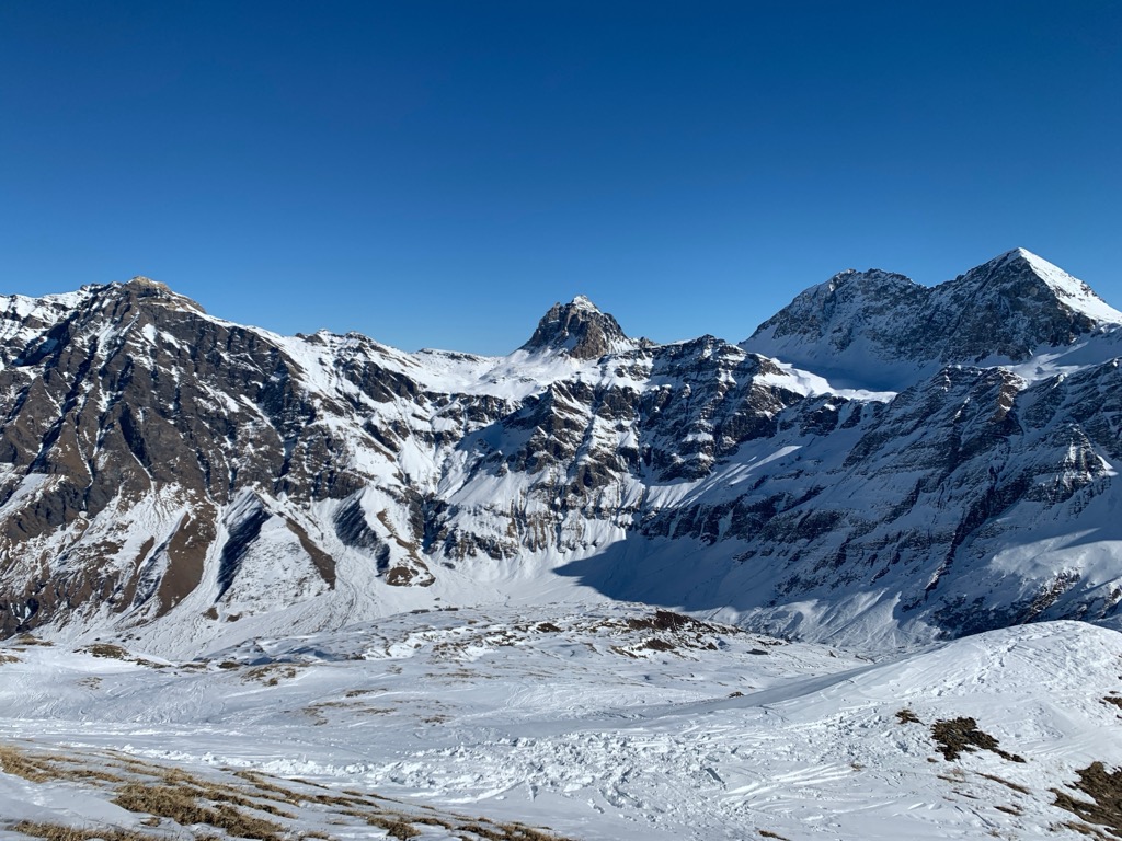 The Safiental in winter. Surselva