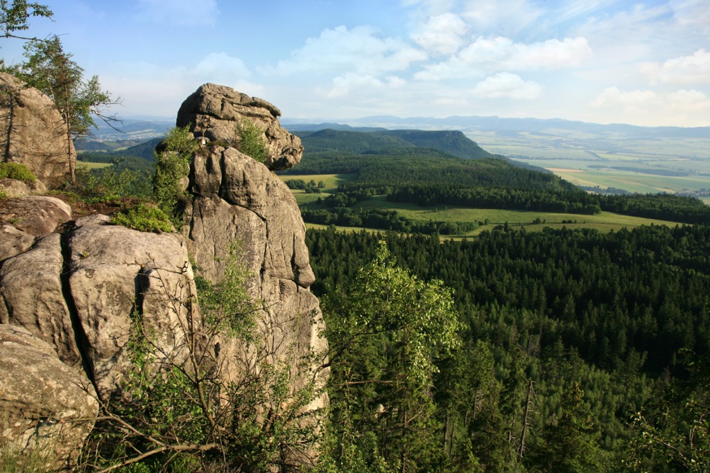 Table Mountains, Stolowe Mountains National Park, Poland