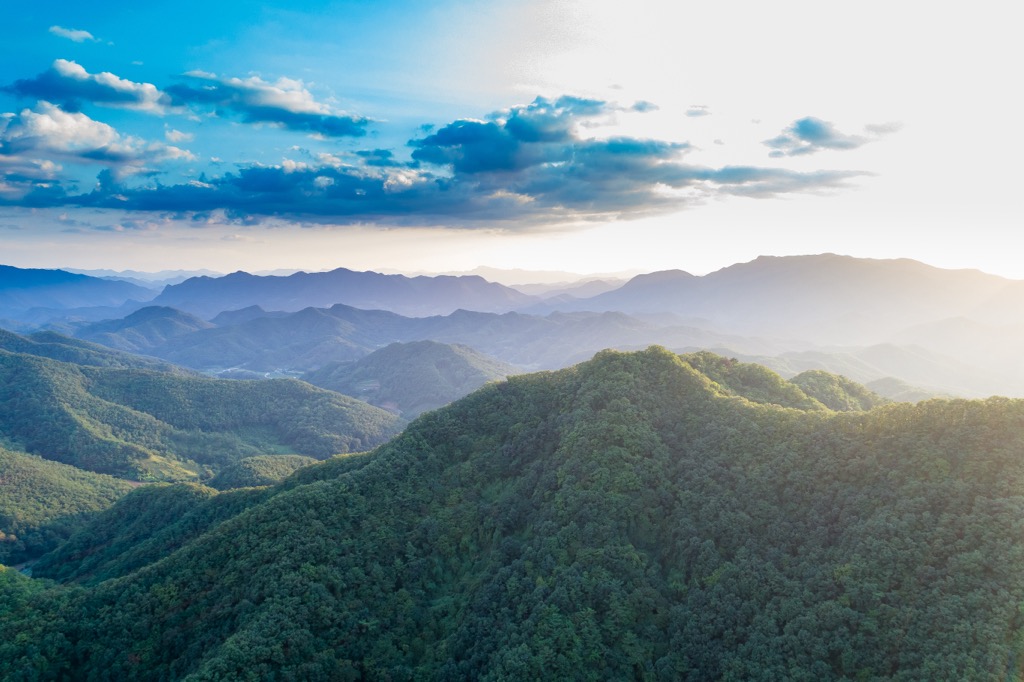 Taebaek Mountains, Korea