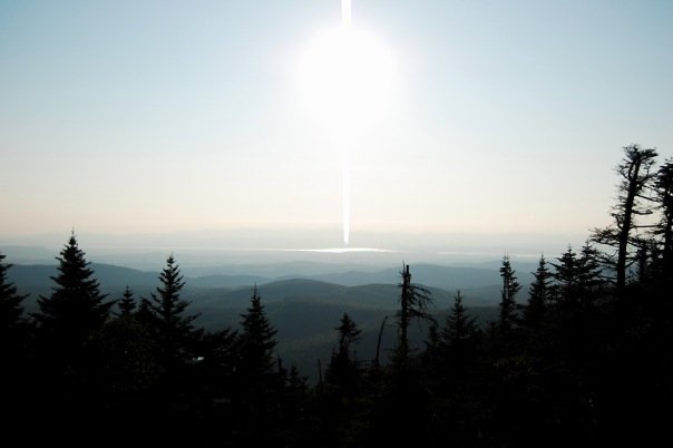 Views to the West from Central Vermont
