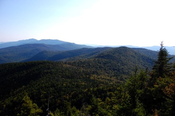 Camel's Hump summit views