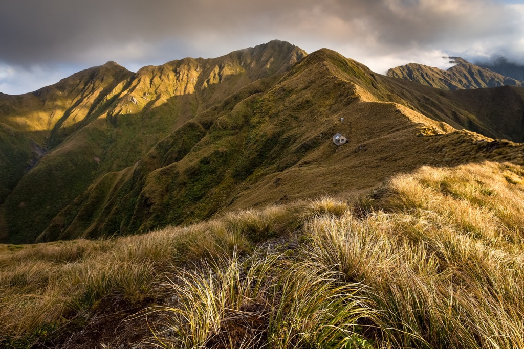 Tarn Ridge hut, Tararua-Range