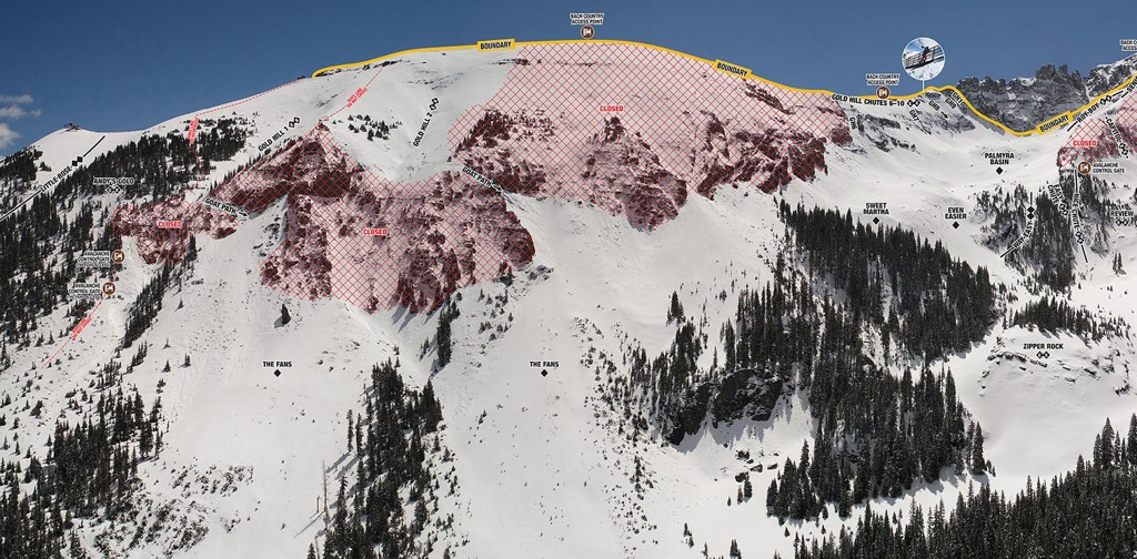 Gold Hill. Telluride Ski Resort. Photo: Sergei Poljak