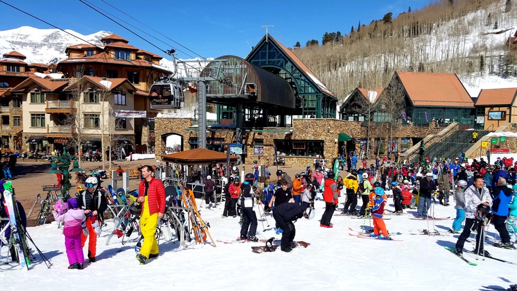 Mountain Village Gondola. Telluride Ski Resort. Photo: Sergei Poljak