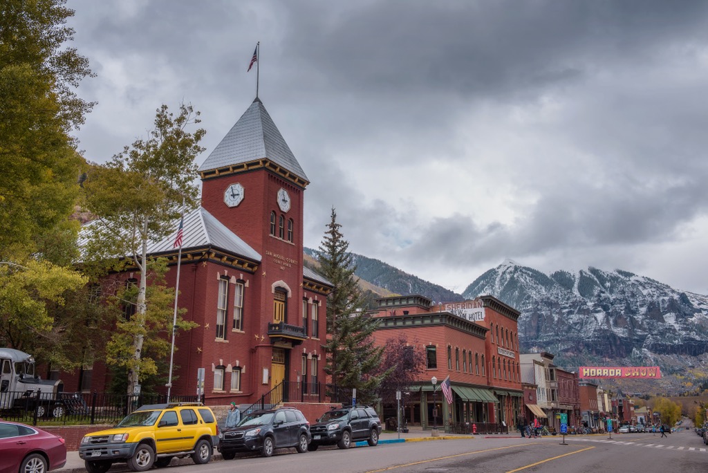 San Miguel County Courthouse Telluride Ski Resort. Photo: Sergei Poljak