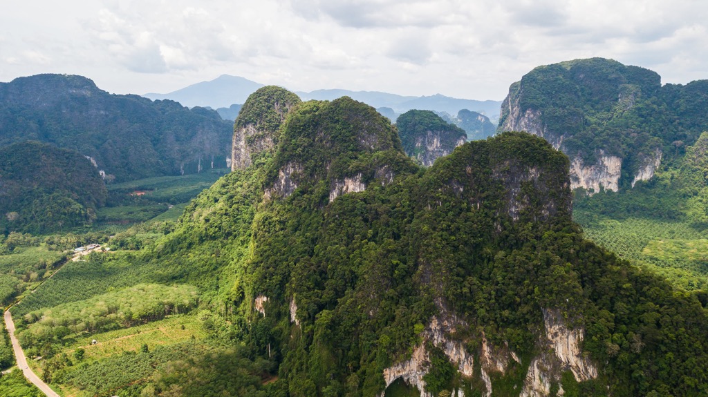 Mountain in Krabi, Thailand
