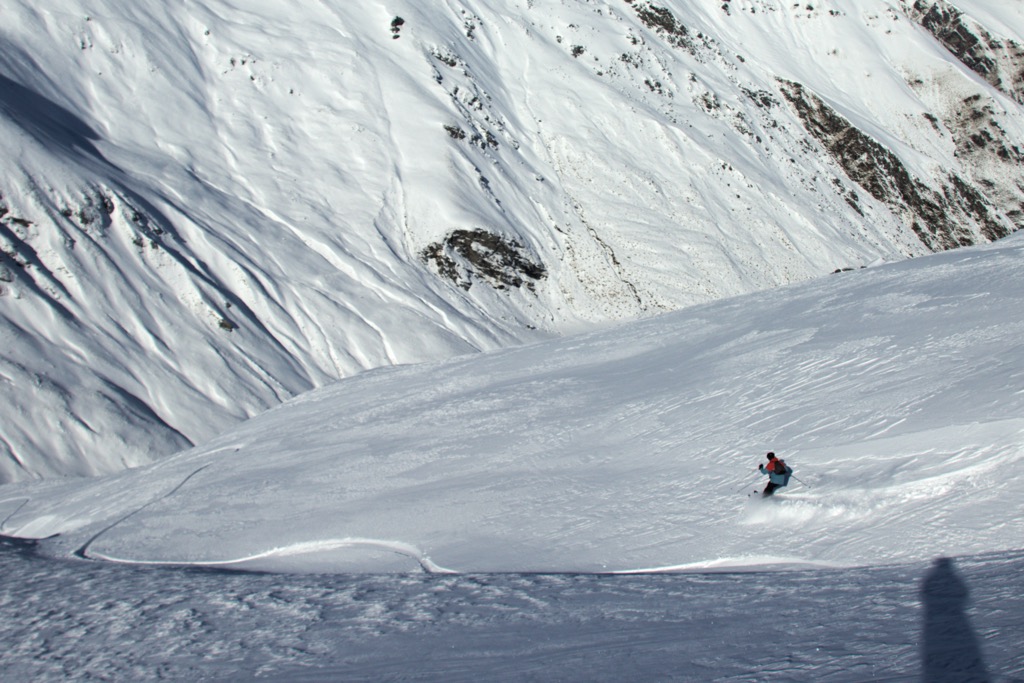 Treble Cone ski, New Zealand