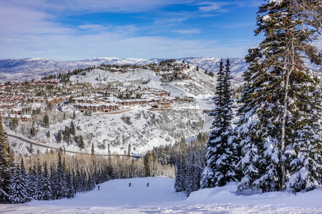 Deer Valley ski resort in Utah