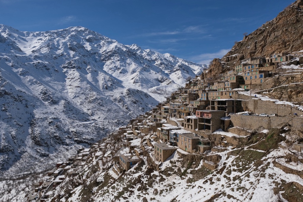 Uraman Takht village at Kurdistan Region, Iran