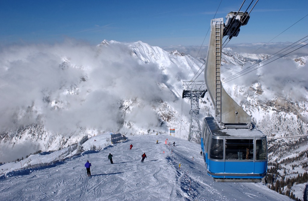 Snowbird ski resort, Utah Mountain