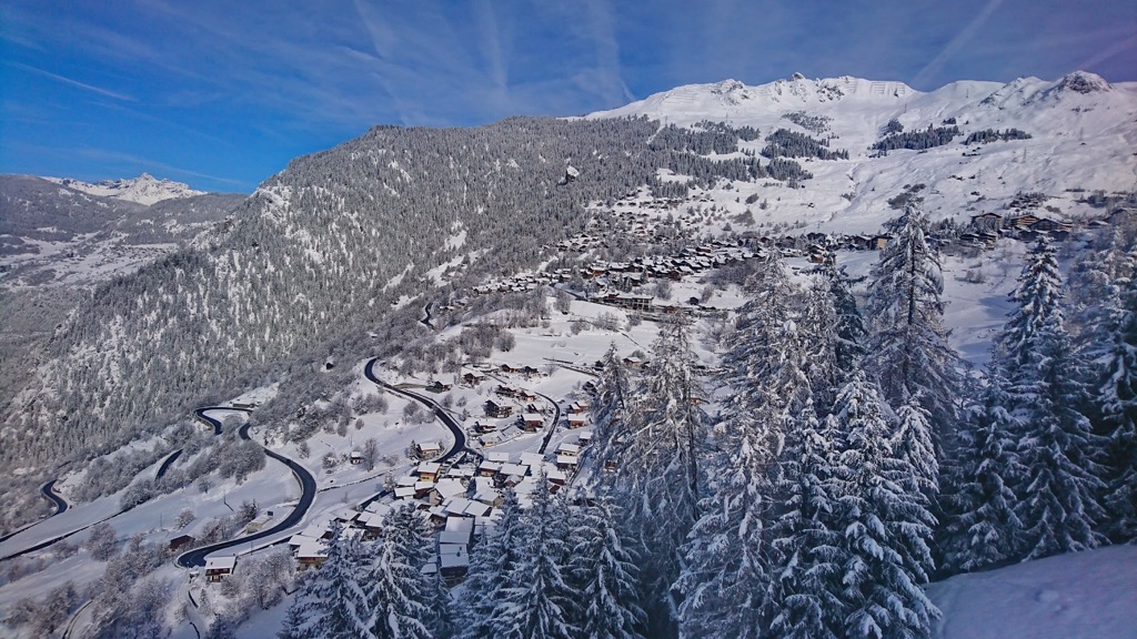 Verbier ski area, Switzerland