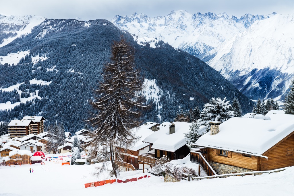Verbier ski area, Switzerland