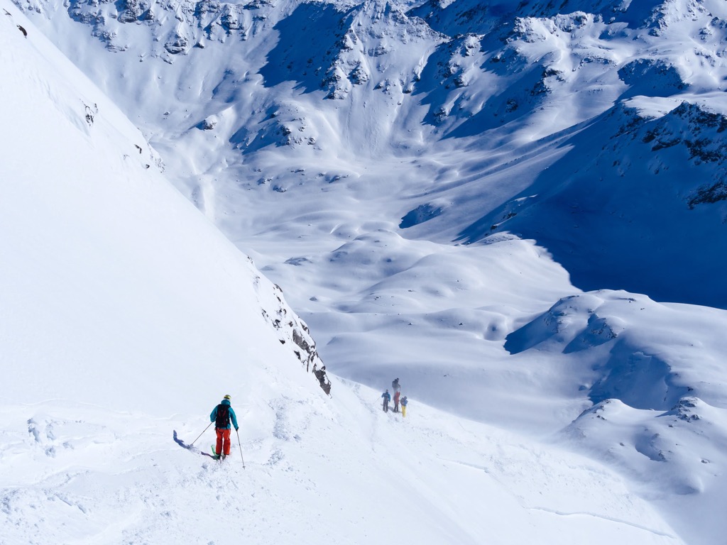 Verbier ski area, Switzerland