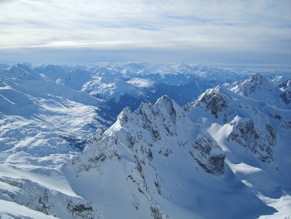 Hoher Riffler. Verwall Alps