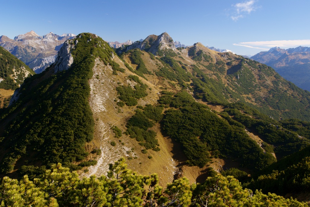 Itonskopf (2,089 m / 6,854 ft). Verwall Alps