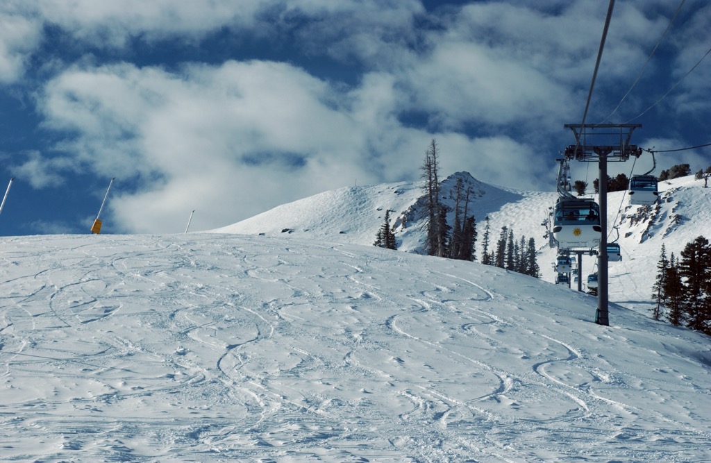 Morning at Snowbasin. Weber County