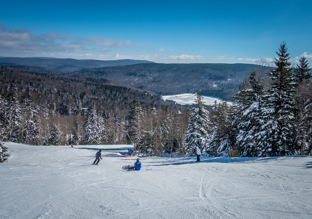 ski resort, West Virginia
