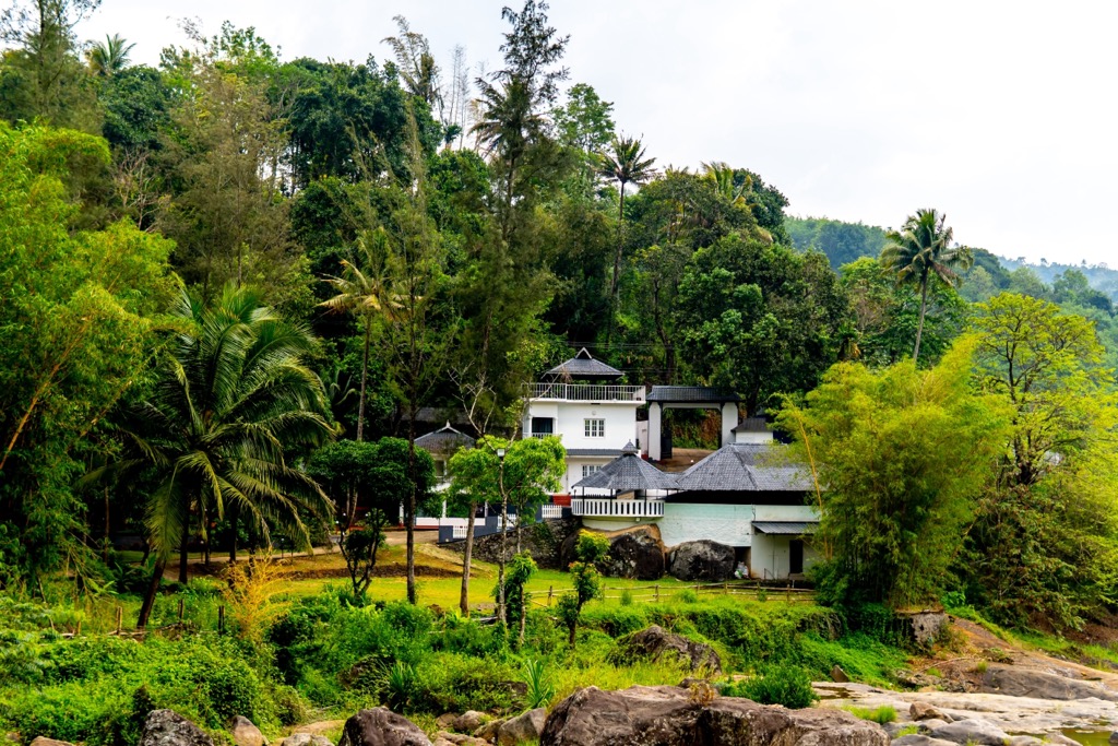 Village Kerala, Western Ghats, India