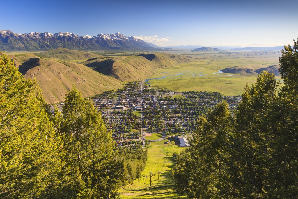 Jackson, Teton Range, Wyoming