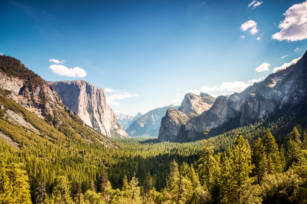 Climbing in Yosemite National Park